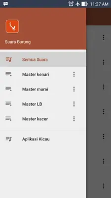 Suara Burung Kicau android App screenshot 2